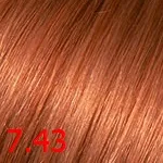 краска для волос Adricoco Miss Adri 7.43 Блонд медный золотистый Adricoco Miss Adri 7.43 Блонд медный золотистый